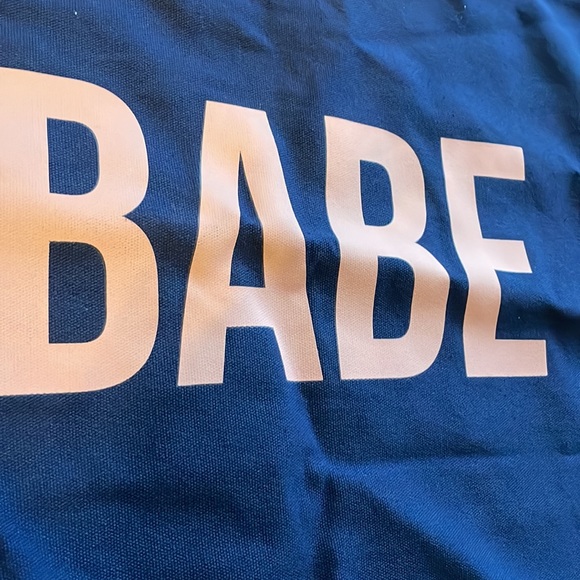 BABE ROSE CANVAS TOTE NEW - Picture 4 of 4